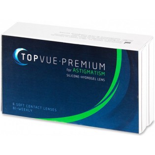 TopVue Premium for Astigmatism (6 čoček)