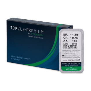 TopVue Premium for Astigmatism (1 čočka)